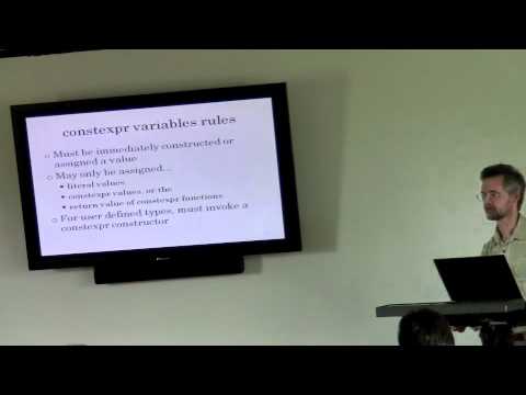 Scott Schurr: C++11: New Tools for Class and Library Authors