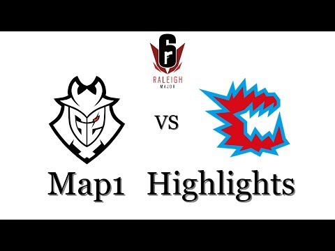 G2 Esports vs CAG Map1 ヴィラ | レインボーシックスシージ Six Major Raleigh グループステージ ハイライト