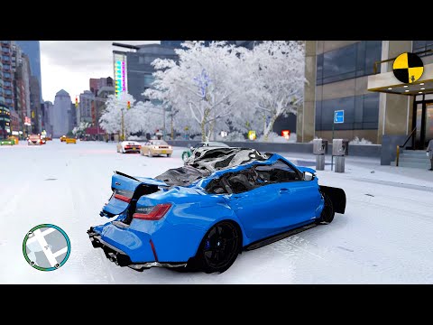 GTA 4 Crash Testing Real Car Mods Ep.20