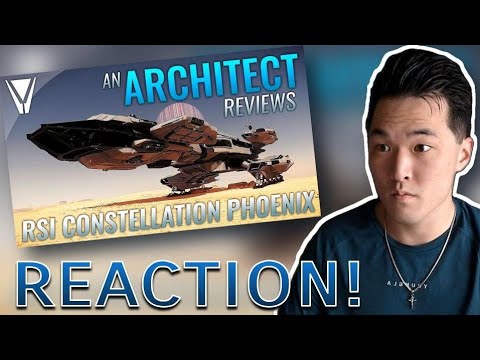 An Architect Reviews the RSI Phoenix - Star Citizen Reaction! | Morphologis