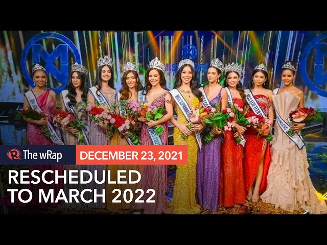 Miss World 2021 rescheduled to March 2022