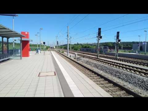 DB ICE 1 BR 401 in Allersberg mit ca. 280 km/h auf der NBS SFS Ingolstadt - Nürnberg Neubaustrecke