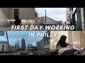 First Day Working In Philadelphia I Quit Silent Vlog
