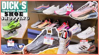 DICK'S SPORTING GOODS SHOE SHOPPING *SALE 25%OFF & RED TAG MARKDOWN* NIKE ADIDAS OASIS BROOKS