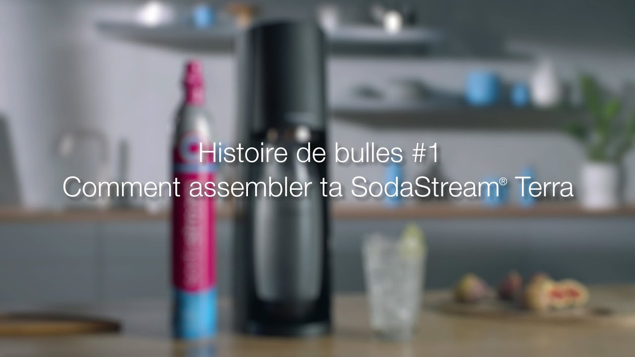 Sodastream Gazéificateur d’eau Terra Blanc