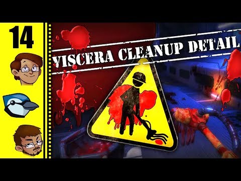 Let's Play Viscera Cleanup Detail Multiplayer Part 14 - The Worst Tunnels