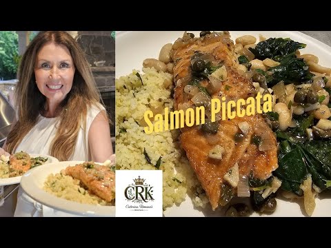 Salmon Piccata 🇮🇹 Food is my Love Language 2024 🌻🌻