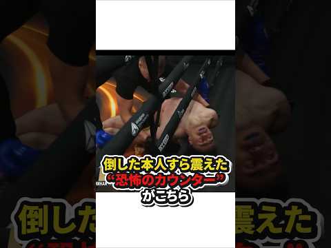 倒した本人すら震えた恐怖のカウンターがこちら　#格闘技 #キックボクシング
