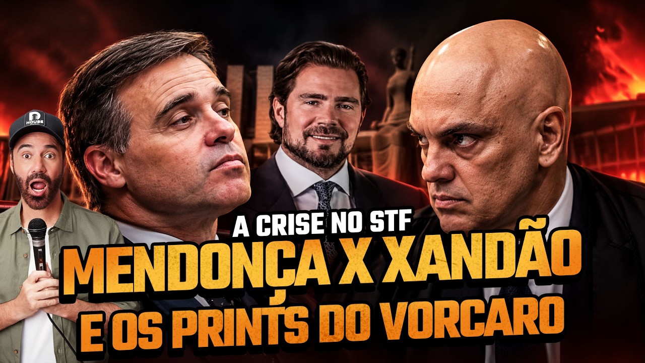 CRISE NO STF | MENDONÇA X XANDÃO E OS PRINTS DO VORCARO - COMÉDIA DIOGO PORTUGAL
