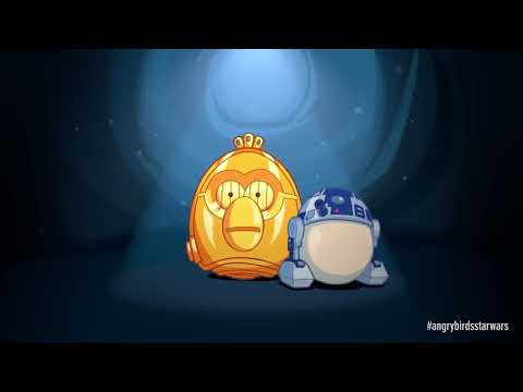 Angry Birds Star Wars ☆ R2 D2 & C 3PO   pt2a