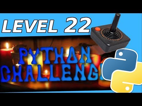 Python Challenge 22 Joystick Spelling