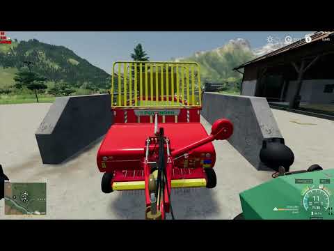 Farming Simulator 19 New Alpine DLC pt.3  Loading Wagon