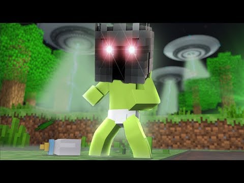 PopularMMOs Pat and Jen Minecraft_ ALIEN CHALLENGE GAMES - Lucky Block Mod - Modded Mini-Game .