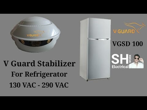 V guard stabilizer vgsd 100 for refrigerator/ ac/ dehumidifi...