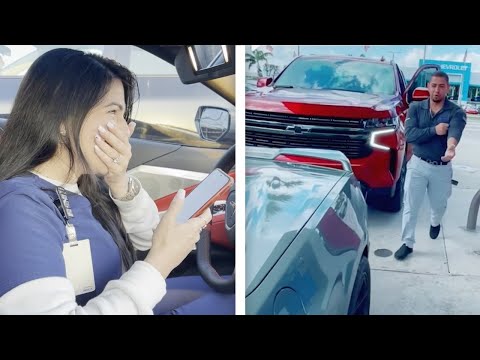 HUSBAND PRANKS! Wife Tells Husband She Put Diesel In Her Petrol Car!