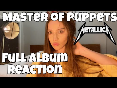 Metallica - MASTER OF PUPPETS [full album] OMG REACTION