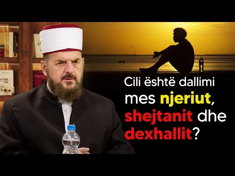 Cili është dallimi mes njeriut, shejtanit dhe dexhallit? - Dr. Shefqet Krasniqi
