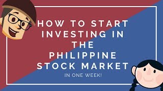 How to Invest in Stocks for Beginners | Philippine Stock Market