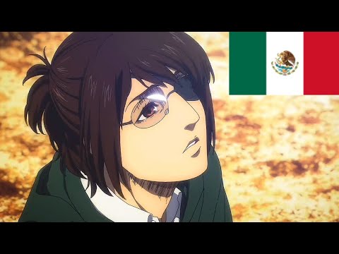 Muerte de Hange | Shingeki No Kyojin | (Doblaje latino)