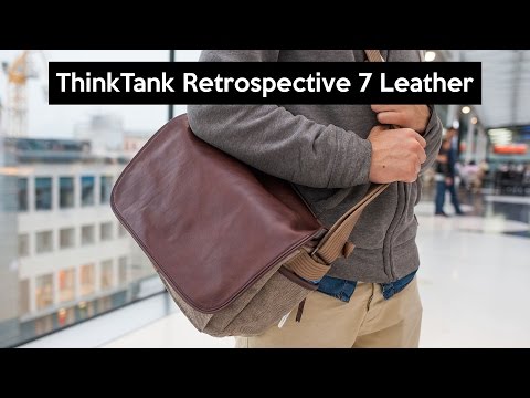 Think Tank Retrospective 7 Leather | die beste Fototasche mit Stil | 4K