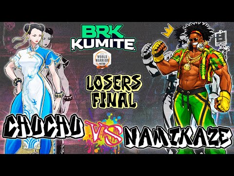 SF6 👊 ChuChu (Chun-Li) vs Namikaze (Dee Jay) 👊 BR Kumite World Warrior #1 - Brasil - Losers Final