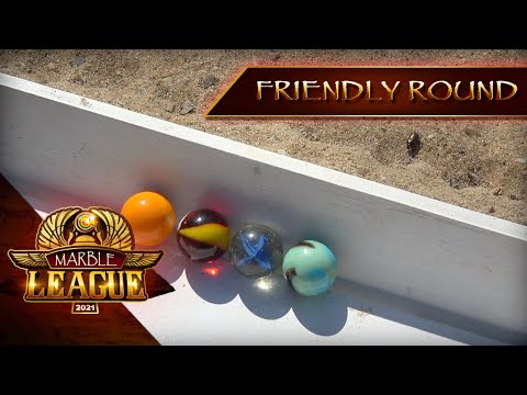 Marble Race: Marble League 2021 Friendly Round