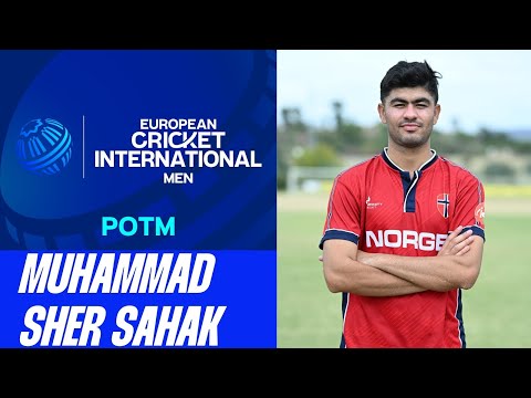 POTM Match 3: M.Sahak - POR vs NOR | Highlights | ECI Portugal-Norway 2025 | 06 Apr 2025 | ECI25.016