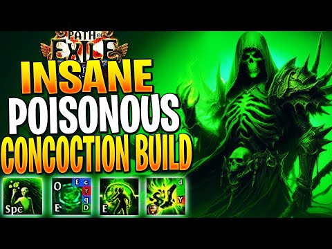 INFINITE DPS POISON CONCOCTION BUILD! PoE Pathfinder Build Guide 3.26