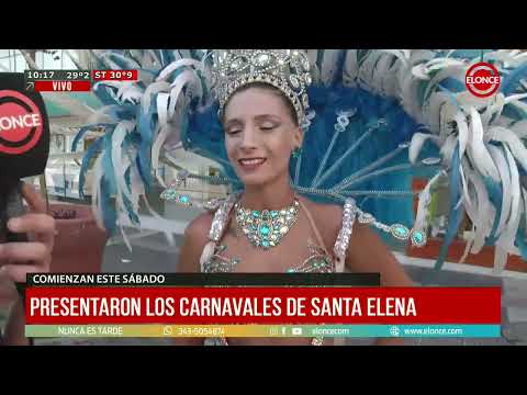 Presentaron los carnavales de Santa Elena: la voz de los pasistas - 14/01/26