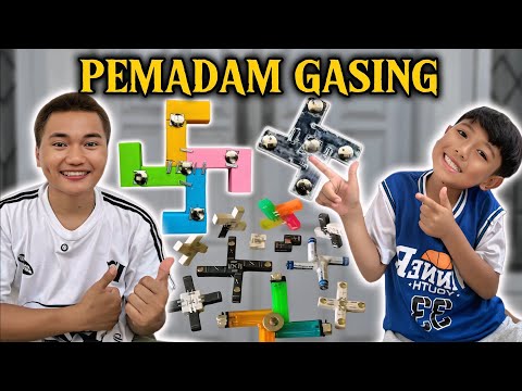 MAKE A GASING EXTINGUISHER USING AN ERASER!!? Yogafamilly