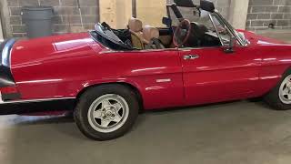 1986 Alfa Romeo Spider Veloce Walk Around