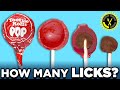 Food Theory Tootsie Pops How Many Licks Does It REALLY Take