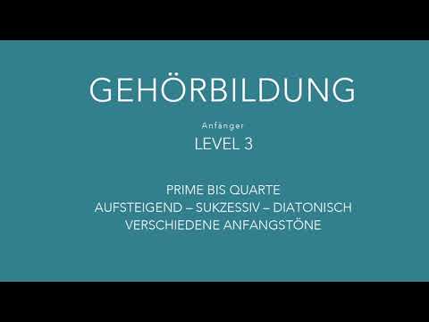 Intervalltraining - Ear Training - Gehörbildung to go