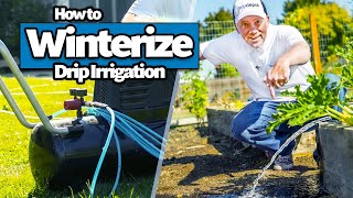 How to Easily Winterize a Drip Irrigation System