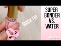 Superbonder Vs Water On Lash Glue For Eyelash Extensions