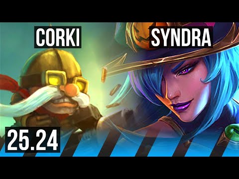 CORKI vs SYNDRA (MID) | EUW Diamond | 25.24