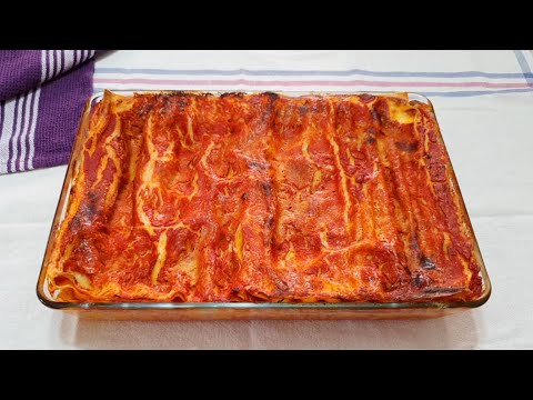 LASAGNE VELOCISSIME FACILISSIME BUONISSIME E LEGGERE (SENZA CARNE) | ITALIAN LASAGNA (meatless) EASY