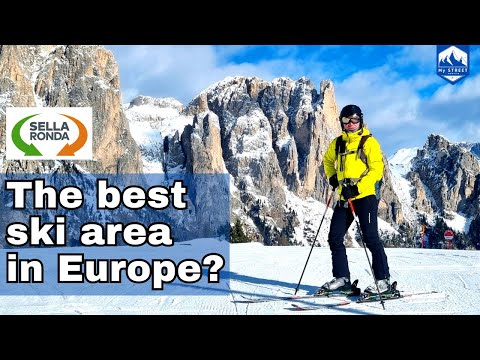 The best ski area in Europe ? Sellaronda ski tour & Dolomiti Superski, Italy - 4 days itinerary