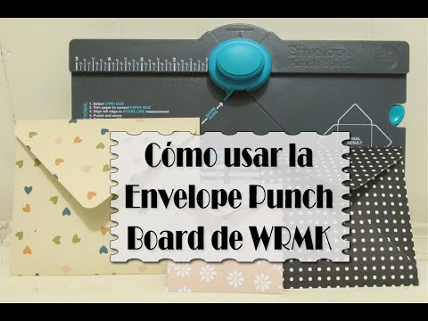 Cómo usar la Envelope Punch Board de We R Memory Keepers | Luisa PaperCrafts Video