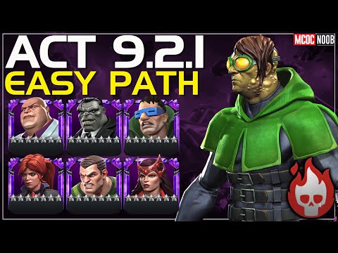 The EASIEST Path To Victory In MCOC Act 9.2.1 with TOAD Boss!