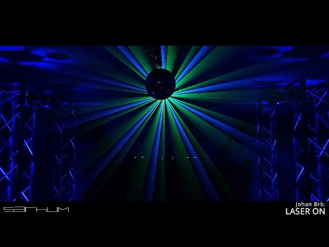 Laser Show @ S3rhum Live Melodic Techno 27 03 2021