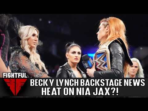 Video: Backstage News On Becky Lynch Injury, Heat On Nia Jax