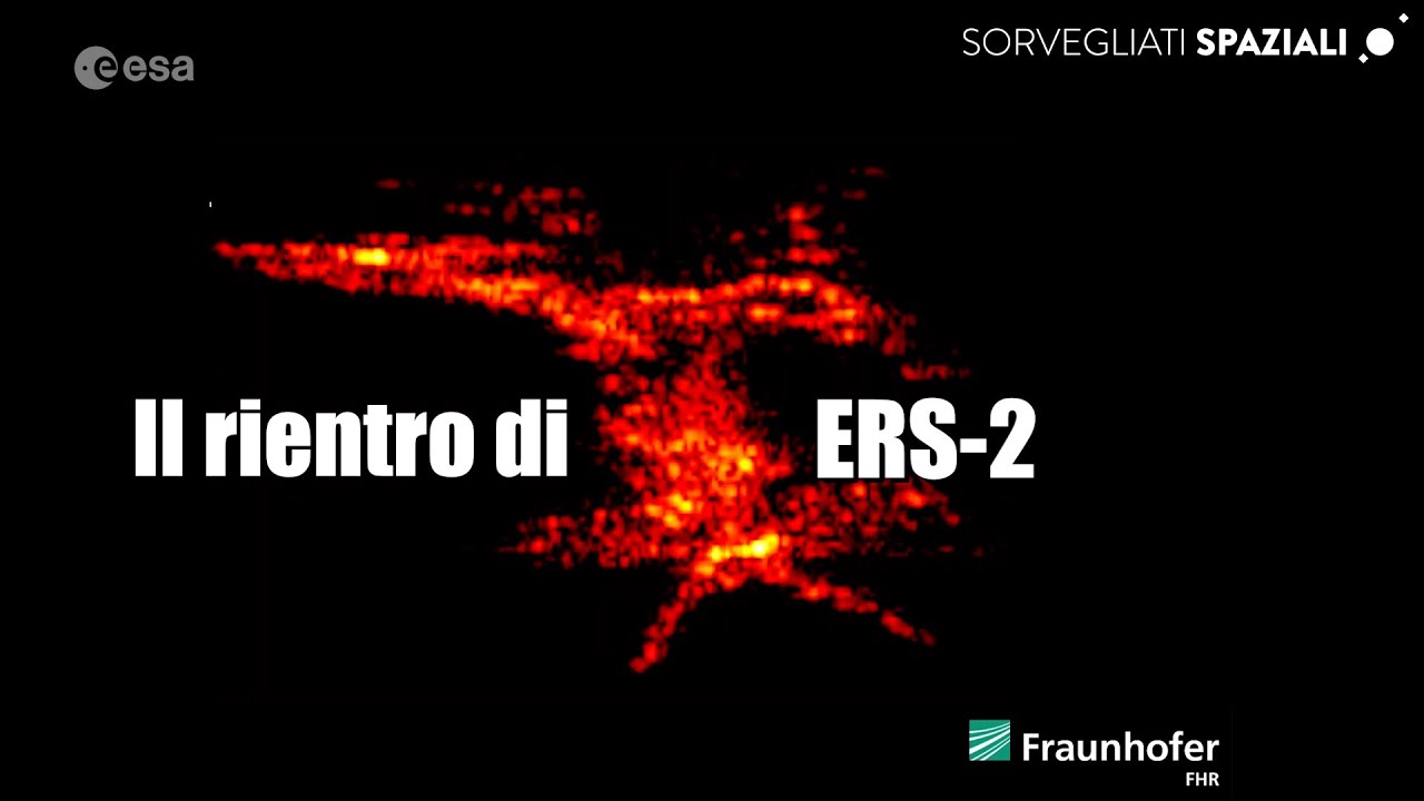 Il rientro del satellite europeo Ers-2