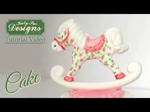 Sugar Buttons ROCKING HORSE silicone mould Sugar Buttons ROCKING HORSE silicone mould