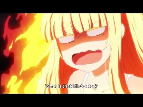 Kishuku Gakkou no Juliet - Hasuki  confronts Inuzuka and persia ep (4)