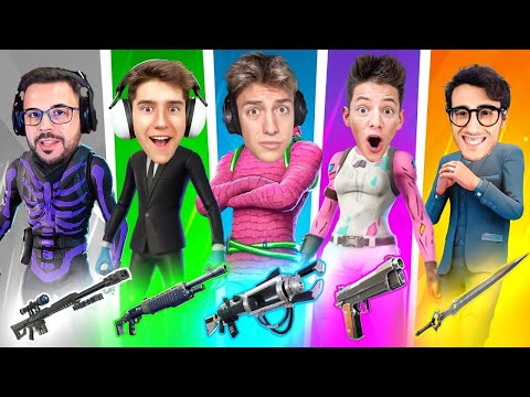 Vinco la RANDOM YOUTUBER SKIN Challenge di Fortnite!
