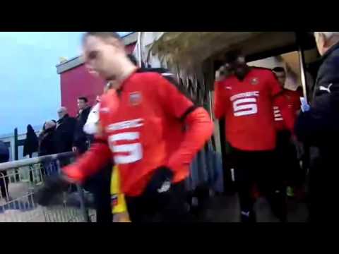 Entré des joueurs du Stade Rennais B
