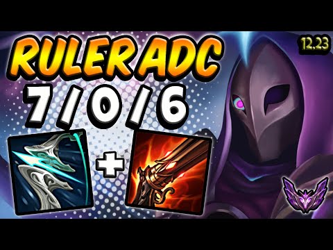 Ruler Jhin ADC vs Varus / Korea Master Patch 12.23 / Season 12  [ 7 / 0 / 6 ] ⚡