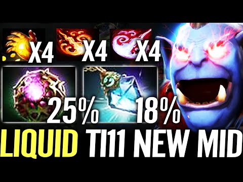 🔥 LIQUID Ogre Magi NEW MID for TI11 — Octarine + Prism -36% CD x4 MIDAS x4 STUN Lucky ZAI Dota 2 Pro
