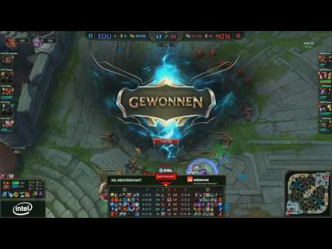 ESL MEISTERSCHAFT Summer Split 2017 League of Legends #Day3 ATN vs EOU